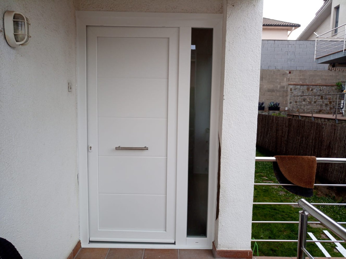 Porta PVC blanc