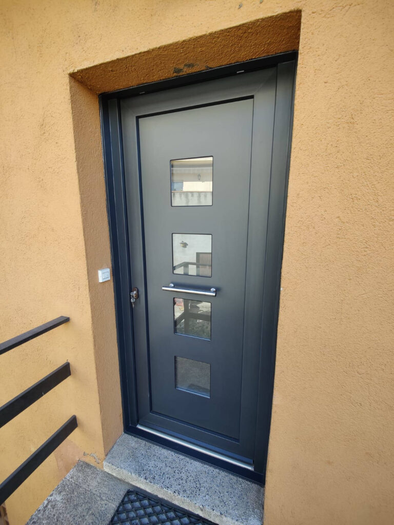 Puerta PVC bicolor