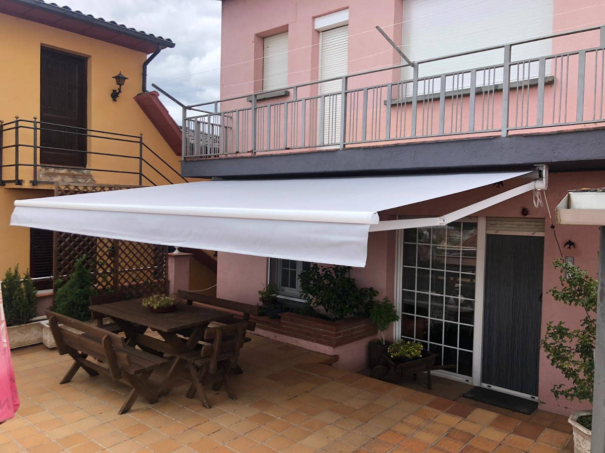 Toldo brazos invisibles