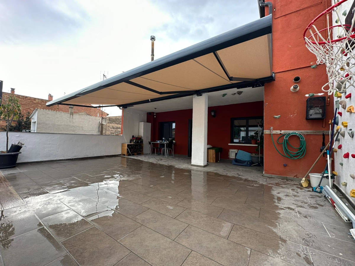 Toldo cofre gris antracita