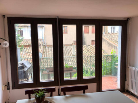 Ventanas de PVC imitación madera